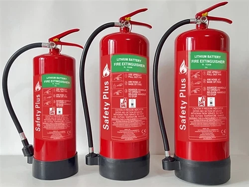 Hur man släcker brand på ett litiumbatteri på ett säkert sätt