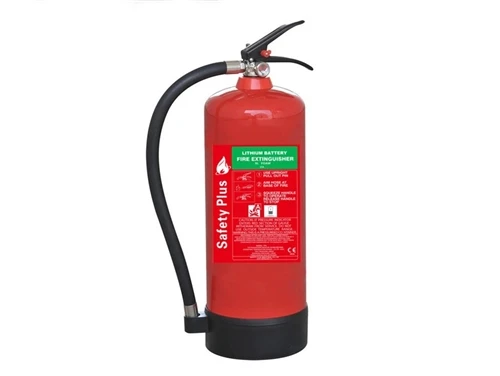 Vilken brandsläckare behövs för laddstationer för elbilar?